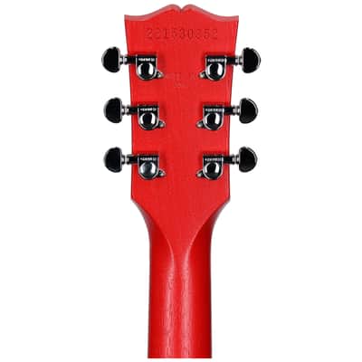 Gibson Les Paul Modern Lite Electric Guitar, Cardinal Red Satin image 8
