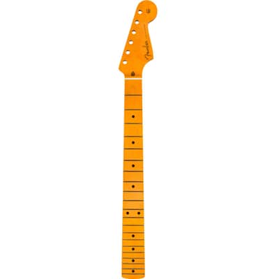 Fender Classic Series 50s Stratocaster/Strat Lacquer Neck, Soft V, Maple image 7