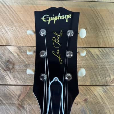 Epiphone Inspired By Gibson Custom 1960 Les Paul Special DC - Cherry Red 26011520951 image 5