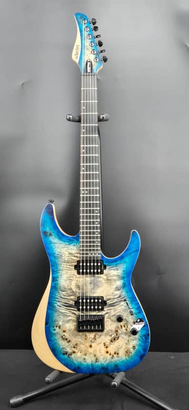Schecter Reaper-6Satin Sky Burst (SSKYB) image 1