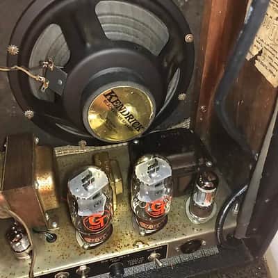Fender Super Reverb Vintage 1965 - Black Panel Incredible Condition Gig Ready w/ original footswitch image 3