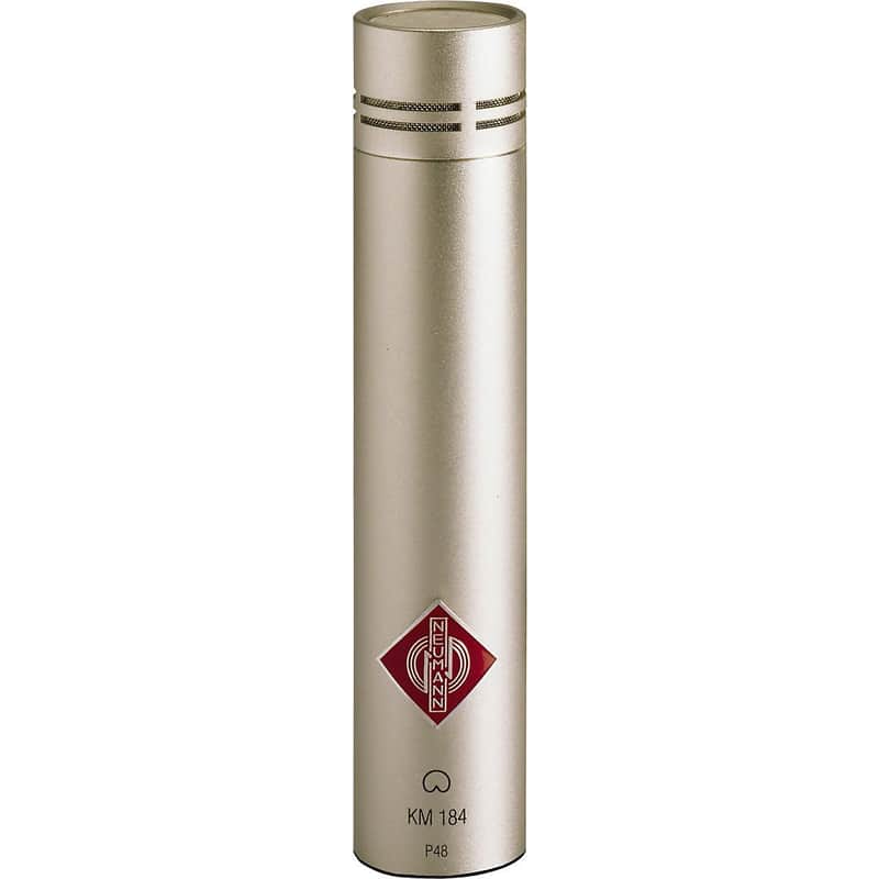 Mint Neumann KM 184 NI Small Diaphragm Condenser Microphone Satin Nickel image 1