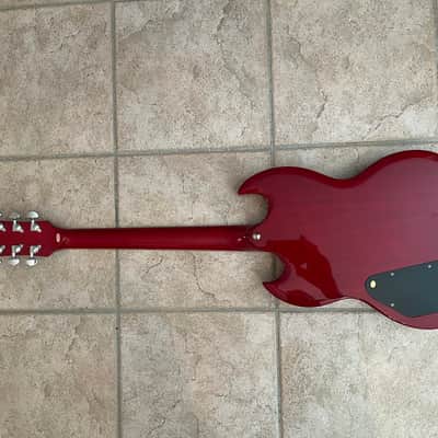 NEW IN BOX Firefly SG Angus Young AC DC Signature SG Custom Tribute Lightning Inlays FFLGS image 10