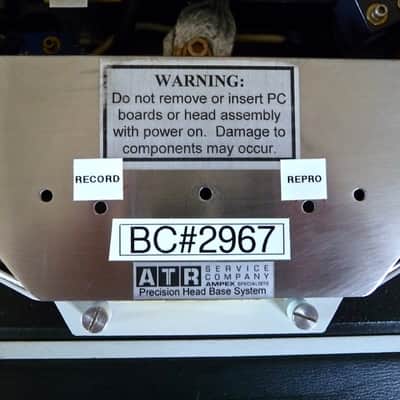 Ampex ATR-102 1"  One Inch 2-Track Stereo Mastering Reel To Reel Recorder ATR Rebuilt/Mod image 15