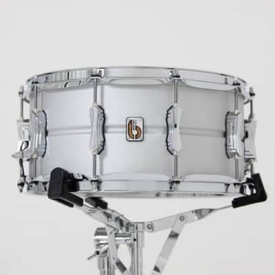 British Drum Co. AV-14-65-SN Aviator Series Aluminum Snare. 6.5" x 14" image 7