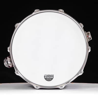 Sonor SQ2 14"x7" Medium Beech Snare - Red Sparkle image 6