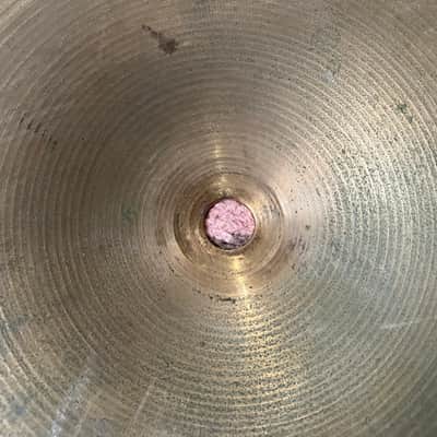 1960's Zildjian Avedis 15" Crash Hi Hat Cymbal 1403 Grams image 9
