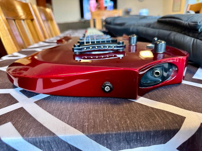 ESP - GrassRoots Forest G-FR-56G - Set Neck - See-Thru Candy Apple