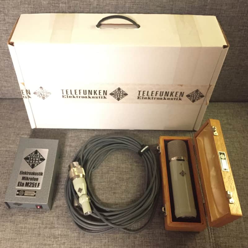 Telefunken ELA M 251 F Tube Microphone image 1