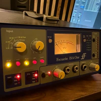 Focusrite ISA One Desktop Mic Preamp 8 months old. image 2