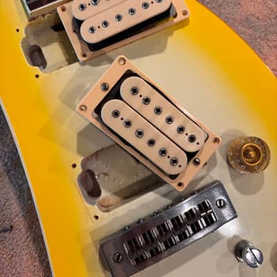 1982 Kawai Moonsault MS-700 Electric Guitar Harvest Banana MIJ Japan image 18