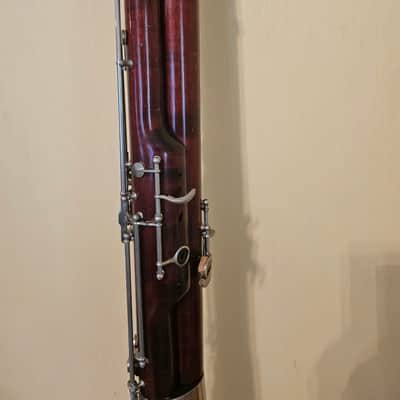 Amati Bassoon Wood Czechoslovakia With Case Vintage image 8