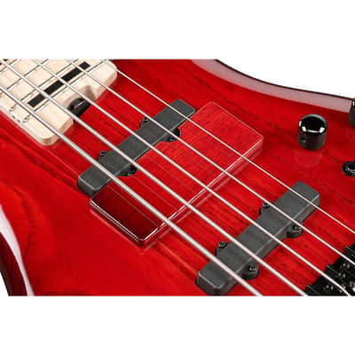 Ibanez ANB205 Adam Nitti Signature 5-String Bass Regular Transparent Wine Red Burst image 7
