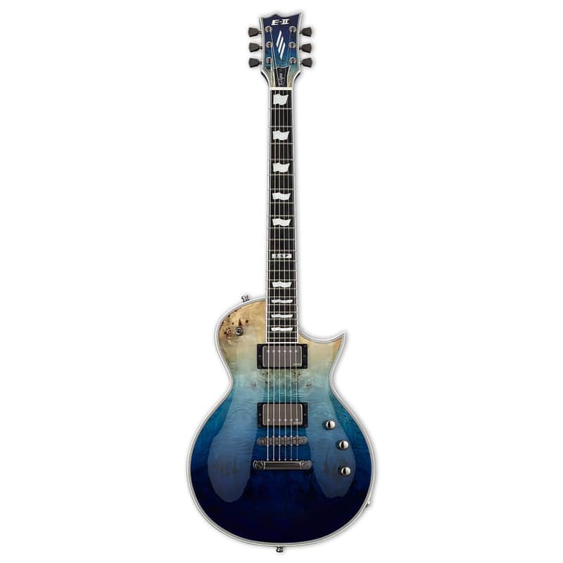 ESP E-II Eclipse - Ebony Fingerboard, Blue Fade Natural image 1