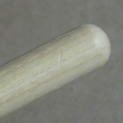 TWO new pairs (no packaging) near A+ Musician's Gear Hickory Drumsticks similar in size & head to Promark Finesse 718: small round tip, Length: 16 1/4" / 412.8mm, Diameter: .551" / 14mm, satin finish (plain, meaning NO graphics / NO paper sleeve) image 11