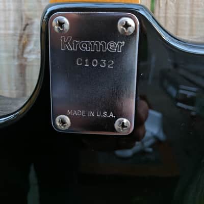 Kramer Pacer Special 1983 Black image 6