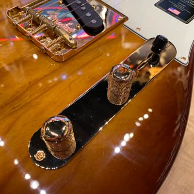 Fender 75th Anniversary Commemorative Telecaster Limited Edition Electric Guitar - Bourbon Burst image 9