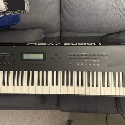 Roland A-80 88-Key MIDI Keyboard Controller with Flight Case