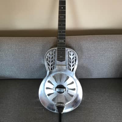 Morton SS Parlor - One of a kind resonator guitar with pickups image 1