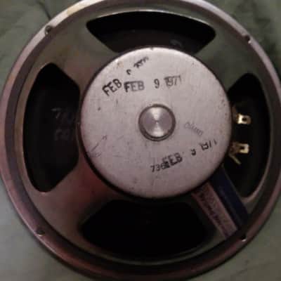 8" Guitar Speaker P.A. Speaker "Power-Vintage" tonality ! Traynor Deep 8" 1973 100% re-fabricated image 1