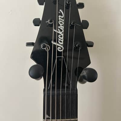 Jackson JS Series JS22-7 DKA HT Dinky Archtop with Amaranth Fretboard 2019 - 2020 - Gloss Black image 3