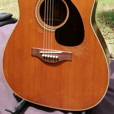 Yamaha FG-180 Jumbo Dreadnought 1972 - Natural image 2