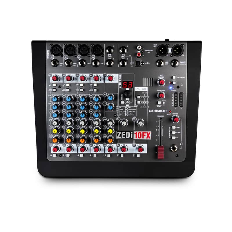Allen & Heath ZEDi-10FX Compact 10-Input Hybrid Mixer/USB | Reverb