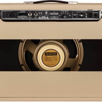 Fender Tone Master Deluxe Reverb Guitar Amplifier - Blonde image 2