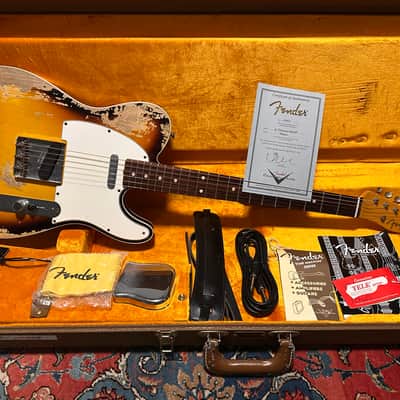 Fender Custom Shop '60 Heavy Relic Telecaster Custom 2011 Sunburst image 2