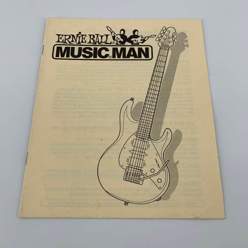 1988 Ernie Ball MUSIC MAN Catalog & NAMM Price List [Silhouette, Steve Morse, Sting Ray, Sabre] image 1