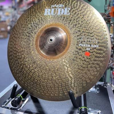 Paiste 22" RUDE Power Ride "Reign Power Ride" Cymbal NEW / Authorized Shipping / Free Shipping image 1