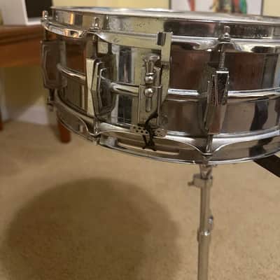 Ludwig LM400 5x14 Supraphonic Snare Drum 1967 - Chrome image 5
