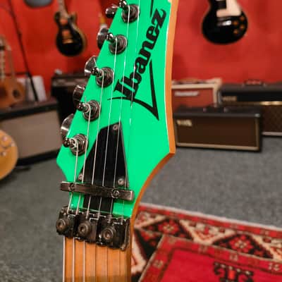 Ibanez JEM777-LG Steve Vai Signature with Edge Tremolo 1987 - Loch Ness Green image 4