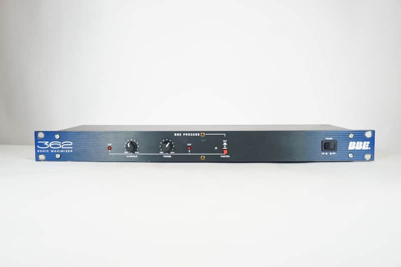 BBE 362 Sonic Maximizer 2-Channel Analog 1U Rack Exciter, 1/4" TS image 1