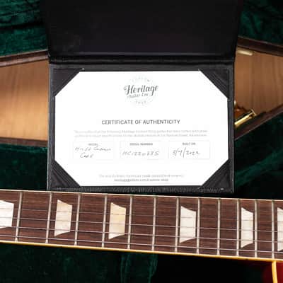 Heritage Custom Shop Core H-150 Tobacco Sunburst 2024 - Tobacco Sunburst image 19