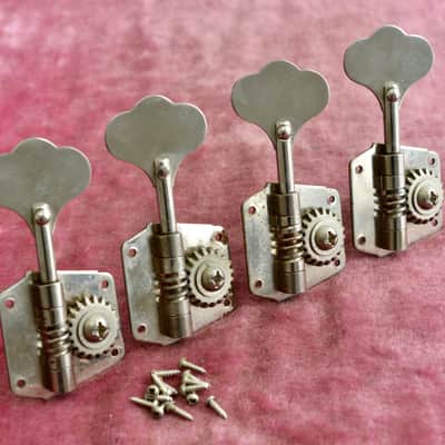 Vintage 1960's Fender P-bass Jazz Bass Tuner Set Complete! Pre-CBS Precision 1964 image 1