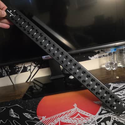 Neutrik NYS-SPP-L1 48-Point TRS Patchbay 2010s - Black image 2