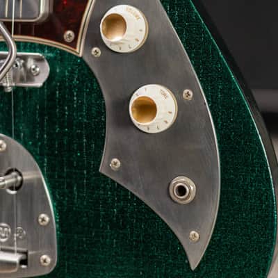 Novo Custom Shop Miris J Semi-Hollow Electric Guitar - Matrix Sparkle with Gig Bag image 13