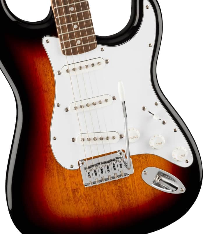 Squier Affinity Series Stratocaster with Indian Laurel Fretboard - 3-Tone Sunburst image 1