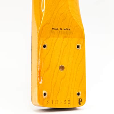 1989 Fender Japan STD-62 Stratocaster Guitar Neck Loaded Rosewood MIJ Fujigen image 3