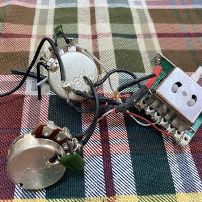 Squier Telecaster Wiring Harness, Full-Size Pots, Switch for Tele Guitars image 2
