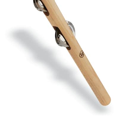 LP LP9001 Maple Tambo Stick/Steel Jingle image 1