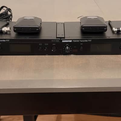 A pair of Shure PSM 300 P3T with IEM image 2