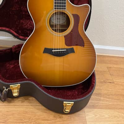 Taylor 414ce LTD Engelmann Spruce 2016 - Shaded Edgeburst image 2