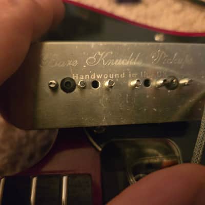 Fender Jim Adkins JA-90-Telecaster Thinline - Red Upgrades image 6