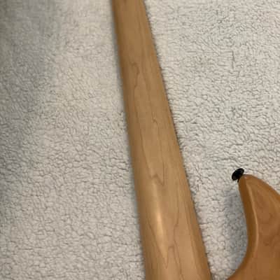 F Bass VF5 PJ 2018 Natural Alder and Ash with Ebony Vaneers image 6