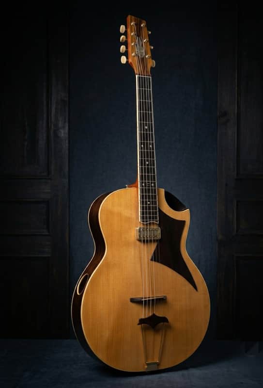 7 String Acoustic Electric Guitar Luthier Kalenichenko B. K.- model Ocean spirit image 1