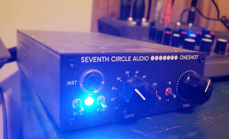 Seventh Circle Audio N72 - Neve Style Preamp/DI In One-Shot Chassis - SCA 1073 / 1272 Pre W/ Carnhill Transformers image 1