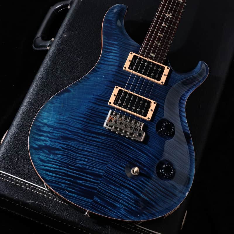 Paul Reed Smith (PRS) 2008 Custom 24 10-Top Whale Blue Wide Thin Neck [8 131547] (06/16) image 1