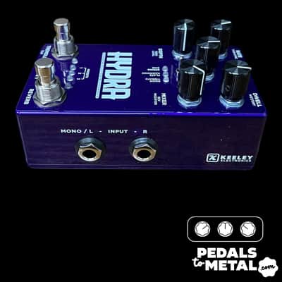 Keeley Hydra Stereo Reverb & Tremolo 2020 - Present - Custom Special ‘2K24 Purple’ Colorway image 5